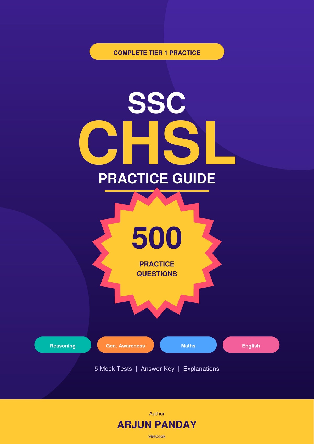 SSC-CHSL practice guide book