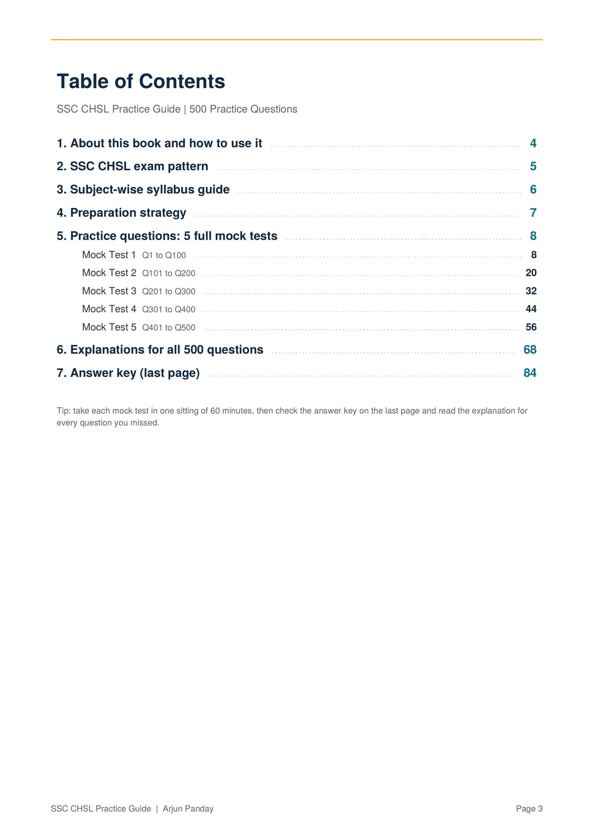 SSC-CHSL practice guide book